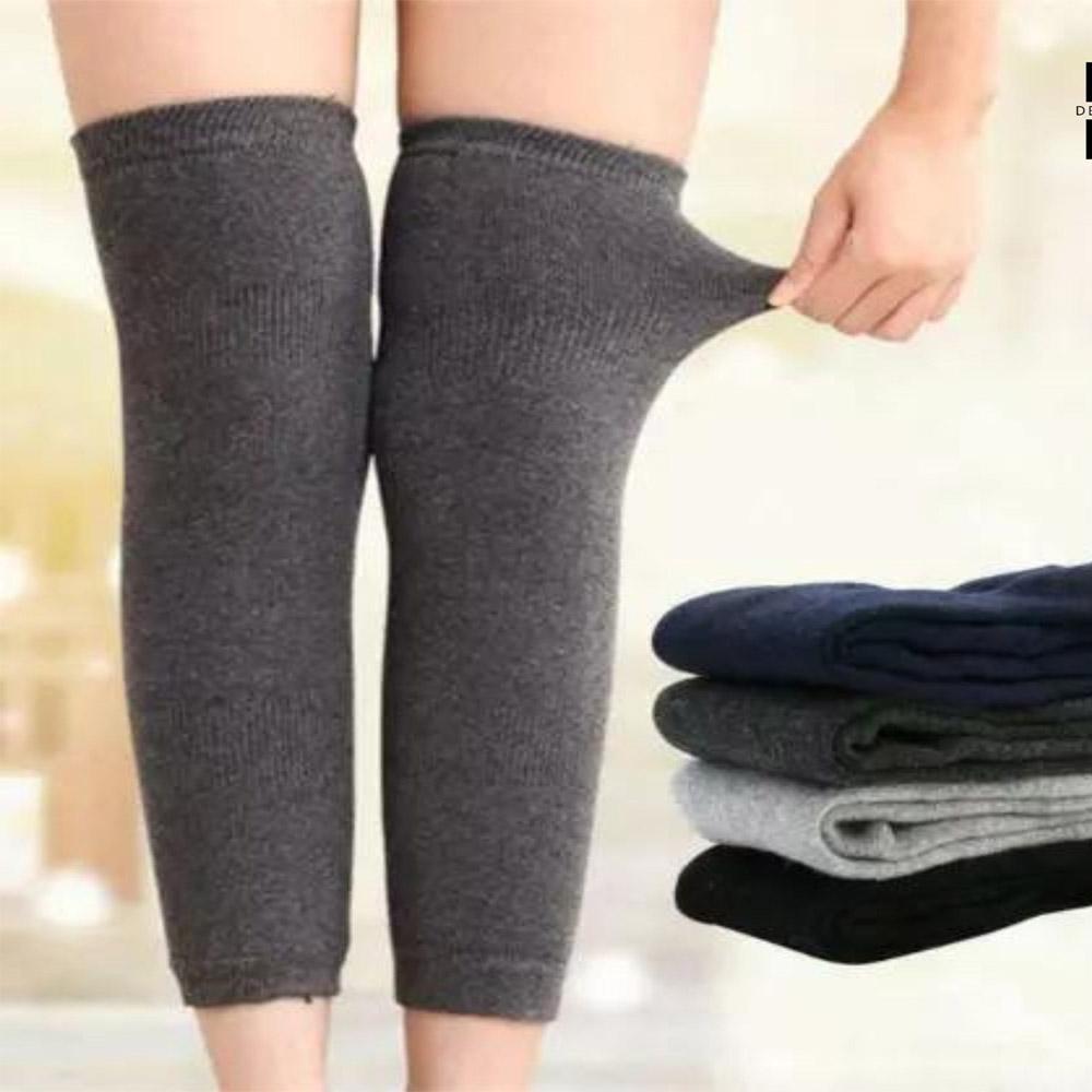 Premium Thermal Wool Knee Brace Support Pads